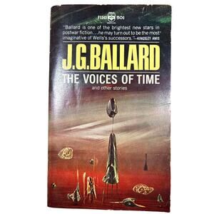 Vintage 1962 J.G. Ballard The Voices of Time science fiction book fantasy novel